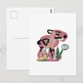Capybara Zoet Briefkaart (Voorkant / Achterkant)