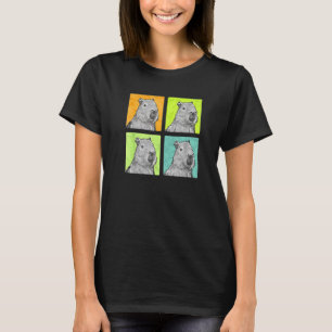 Capybara Zuid-Amerika Rodent Grass Eater T-shirt