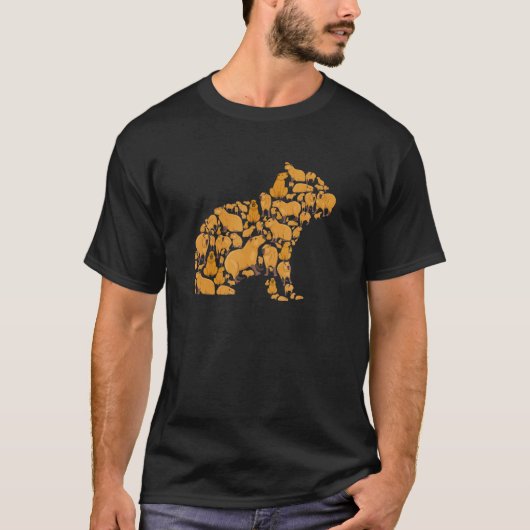 Capybaras As Capybara T-shirt (Voorkant)