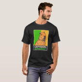 Capybaras Capibara Rodent Capybara Supremacy T-shirt (Voorkant volledig)