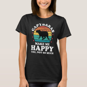 Capybaras Dierentuin Capybara Meisjes Vrouwen T-shirt