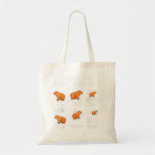 Capybaras Funny Capibara Rodent wat ik doe in mijn Tote Bag (Voorkant)