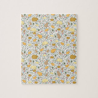 Capybaras in Geel Legpuzzel