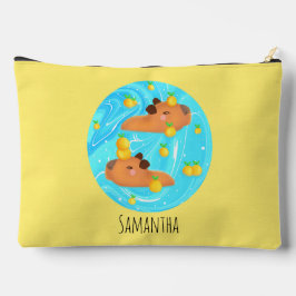 Capybaras in water met Sinaasappels Etui