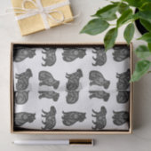 Capybaras Tissuepapier (Geschenk)