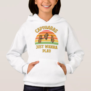 capybaras wil alleen maar slogan spelen
