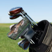 Capybaras' zwemmen in de rivier, golfheadcover (Insitu)