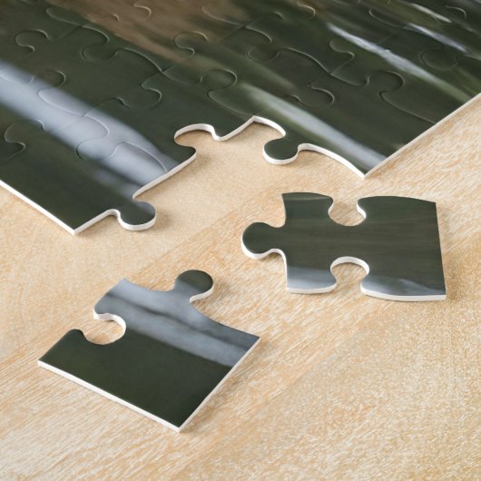 Capybaras' zwemmen in de rivier, legpuzzel (Zijkant)