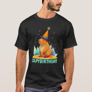 Capybirthday Birthday Capybara 1 T-shirt