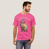 Capybirthday Capybara T-shirt (Voorkant volledig)
