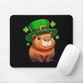 Capybyra St Patricks Hoed Kabouter Grappig Iers Ca Muismat (Met muis)
