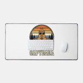 Capydada Capybara Vader Retro Bubbelbad Vectorontw Bureaumat (Keyboard & Muis)
