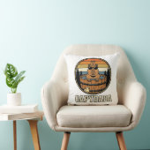 Capydada Capybara Vader Retro Bubbelbad Vectorontw Kussen (Stoel)