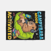 Capyra Gamer Gaming 2 Fleece Deken (Voorkant (Horizontaal))