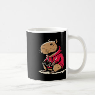 Capyra Gamer Grappige Video Gaming Capy Knaagdier Koffiemok