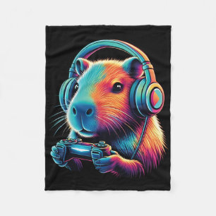 Capyra Gamer Grappige Videospellen Capyra 1 Fleece Deken