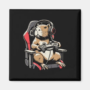Capyra Gaming Stoel Hoofdtelefoon Gamer Capy Manne Magneet