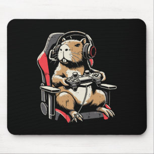 Capyra Gaming Stoel Hoofdtelefoon Gamer Capy Manne Muismat
