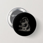 Capyra Grappige Videogames Capyra 1  Ronde Button 5,7 Cm (Voorkant /achterkant)