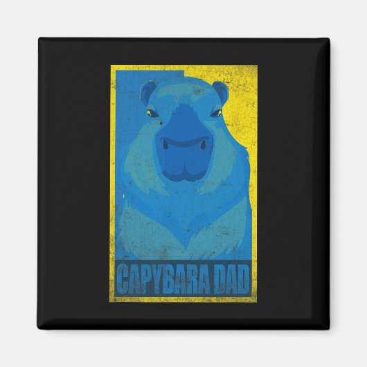 Capyra Papa Hoop Oekraine Magneet (Voorkant)