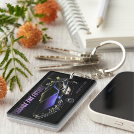Car:Acrylic Key Chain Sleutelhanger