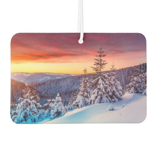 Car Air Freshener Alpine Snow Luchtverfrisser (Voorkant)