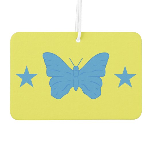 Car Air Fresheners with Flag of Bady Bassit Luchtverfrisser (Achterkant)