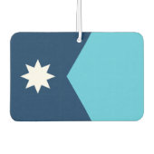 Car Air Fresheners with Flag of Minnesota, USA Luchtverfrisser (Voorkant)