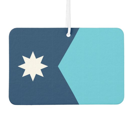 Car Air Fresheners with Flag of Minnesota, USA Luchtverfrisser (Voorkant)