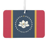 Car Air Fresheners with Flag of Mississippi Luchtverfrisser (Achterkant)