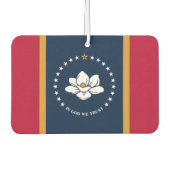 Car Air Fresheners with Flag of Mississippi Luchtverfrisser (Voorkant)