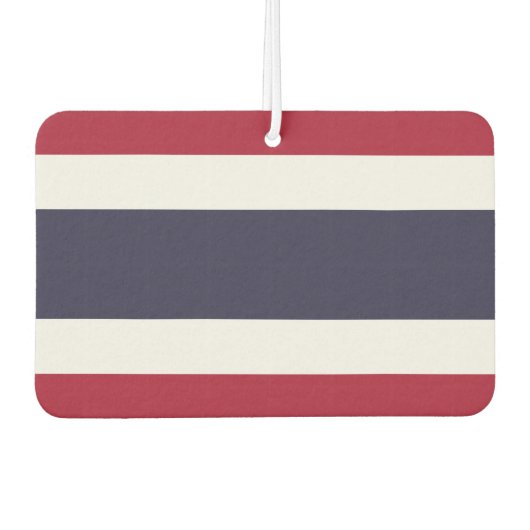 Car Air Fresheners with Flag of Thailand Luchtverfrisser (Voorkant)