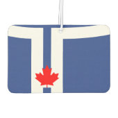 Car Air Fresheners with Flag of Toronto, Ontario Luchtverfrisser (Achterkant)