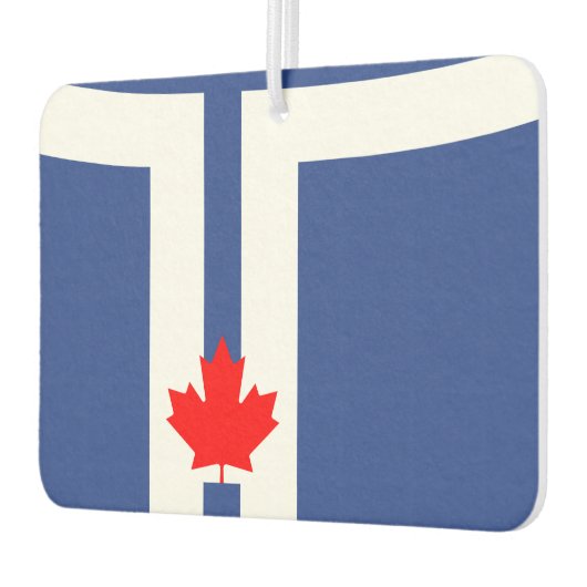 Car Air Fresheners with Flag of Toronto, Ontario Luchtverfrisser (Links)