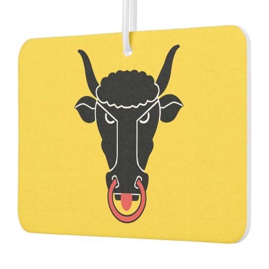 Car Air Fresheners with Flag of Uri, Switzerland Luchtverfrisser (Links)