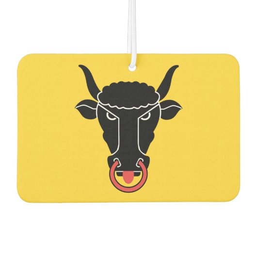 Car Air Fresheners with Flag of Uri, Switzerland Luchtverfrisser (Voorkant)
