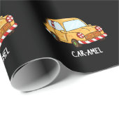 Car-amel Funny Snoep Car Pun Dark BG Cadeaupapier (Rol Hoek)