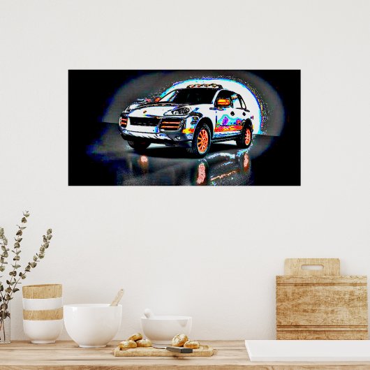 Car Art Poster (Keuken)