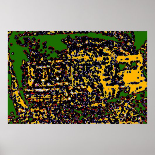 Car Art Poster (Voorkant)