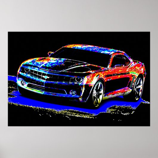 Car Art Poster (Voorkant)