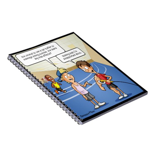 Car Buffer Massage Funny Notitieboek (Rechterzijde)