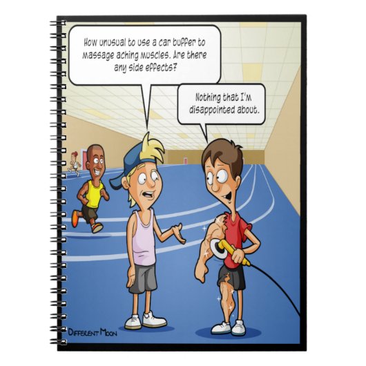 Car Buffer Massage Funny Notitieboek (Voorkant)