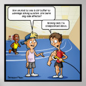 Car Buffer Massage Funny Poster (Voorkant)