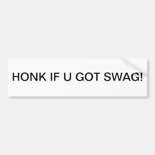 CAR BUMPERSTICKER (Voorkant)