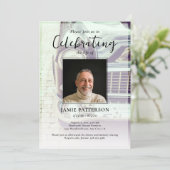 Car Collector Celebration of Life Photo, Funeral Kaart (Staand voorkant)