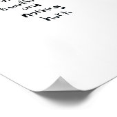 Car crash illustratie met citaat van Kurt Vonnegut Poster (Hoek)