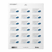 Car Dealer Etiket (Full Sheet)