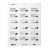 Car Dealer Etiket (Full Sheet)