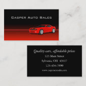 Car Dealer Visitekaartje (Voorkant / Achterkant)