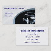 Car Dealer Visitekaartje (Voorkant / Achterkant)